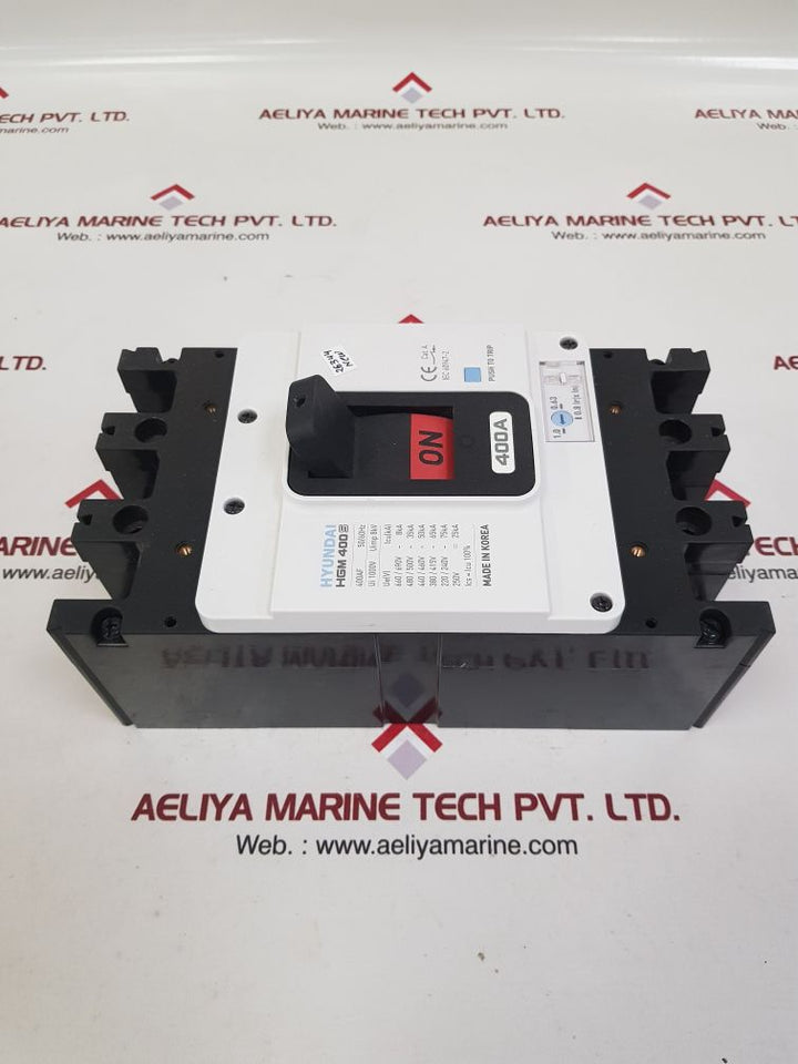 Hyundai hgm 400s molded case circuit breaker