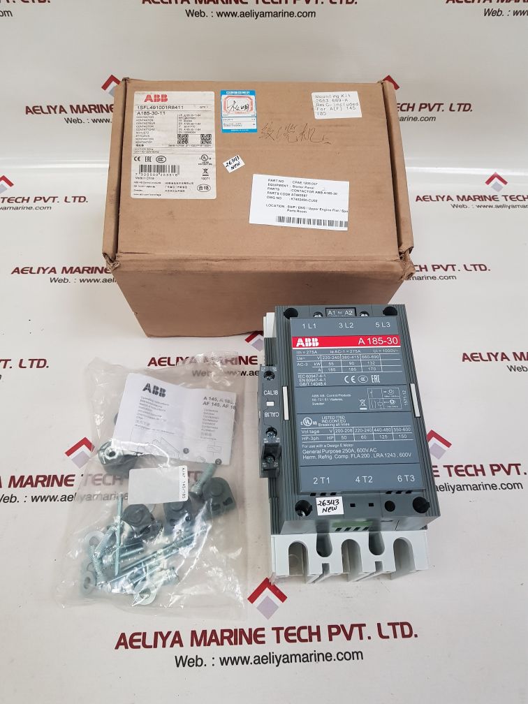 Abb a 185-30 contactor