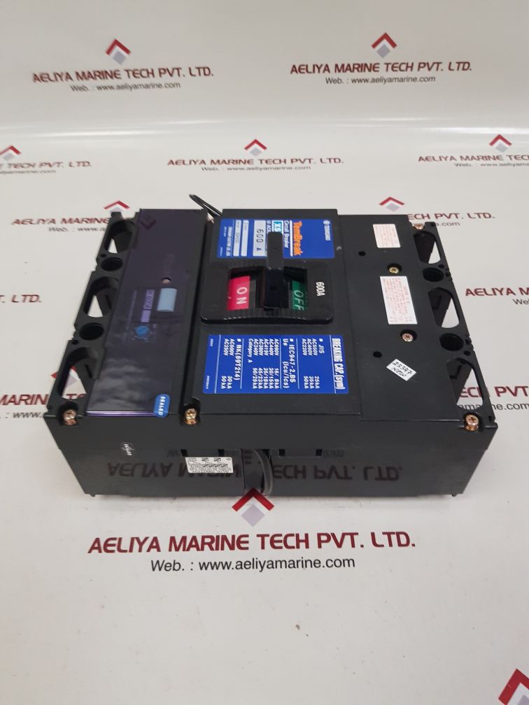 Terasaki xs600cs 3 pole circuit breaker