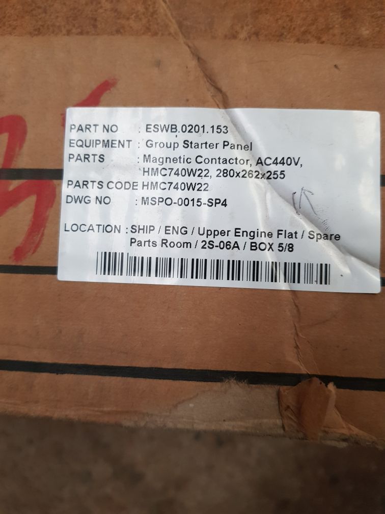 Hyundai hmc740w22 magnetic contactor