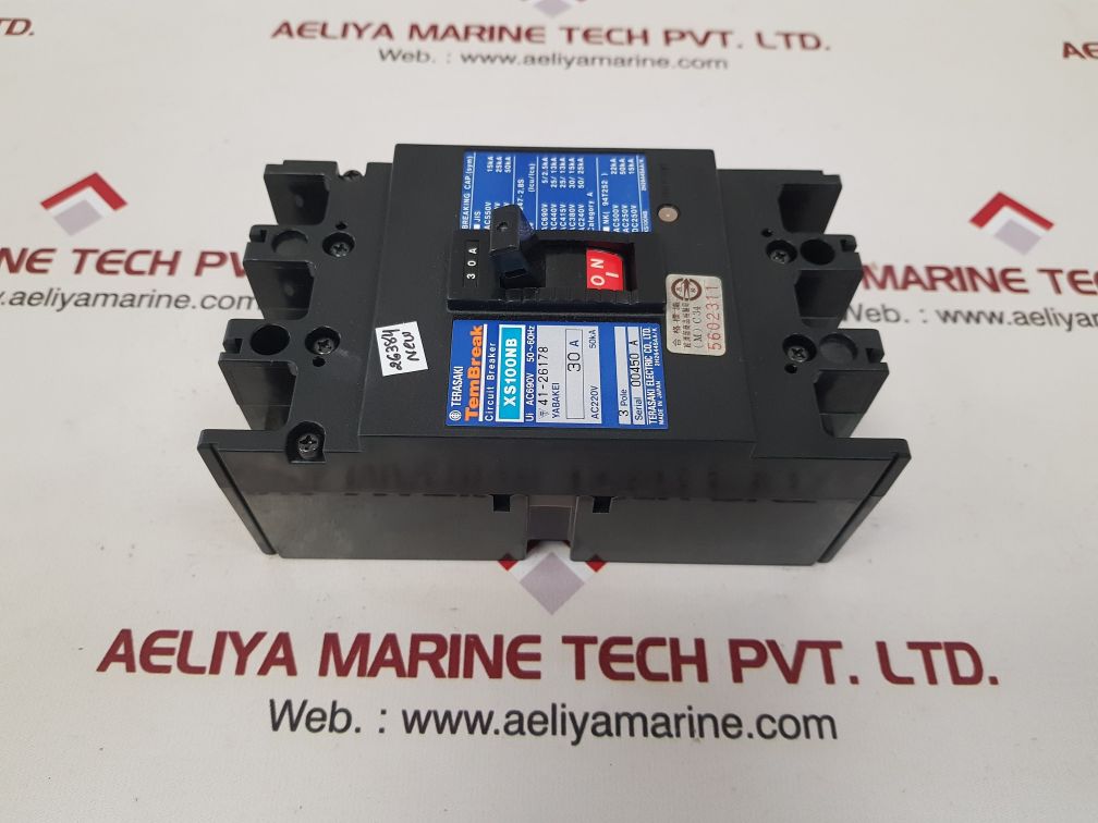 Terasaki electric xs100nb circuit breaker