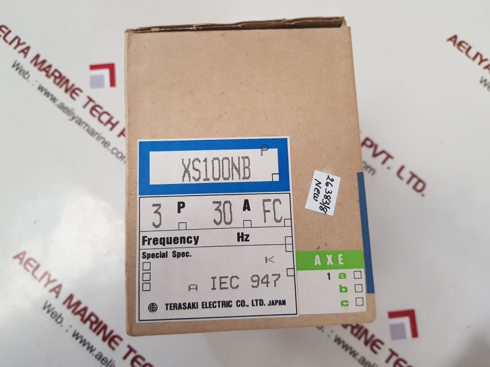 Terasaki electric xs100nb circuit breaker 30a