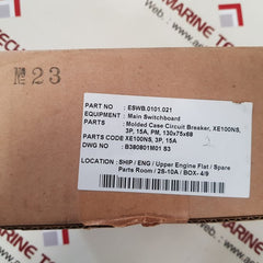 Terasaki xe100ns circuit breaker 15 a