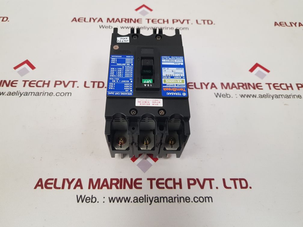 Terasaki xe100ns circuit breaker 15 a