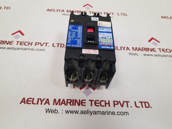 Terasaki electric xe100ns circuit breaker 100a