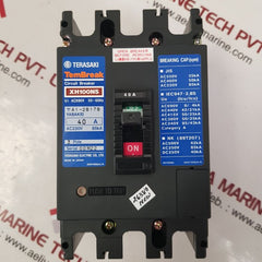 Terasaki electric xh100ns circuit breaker 40a