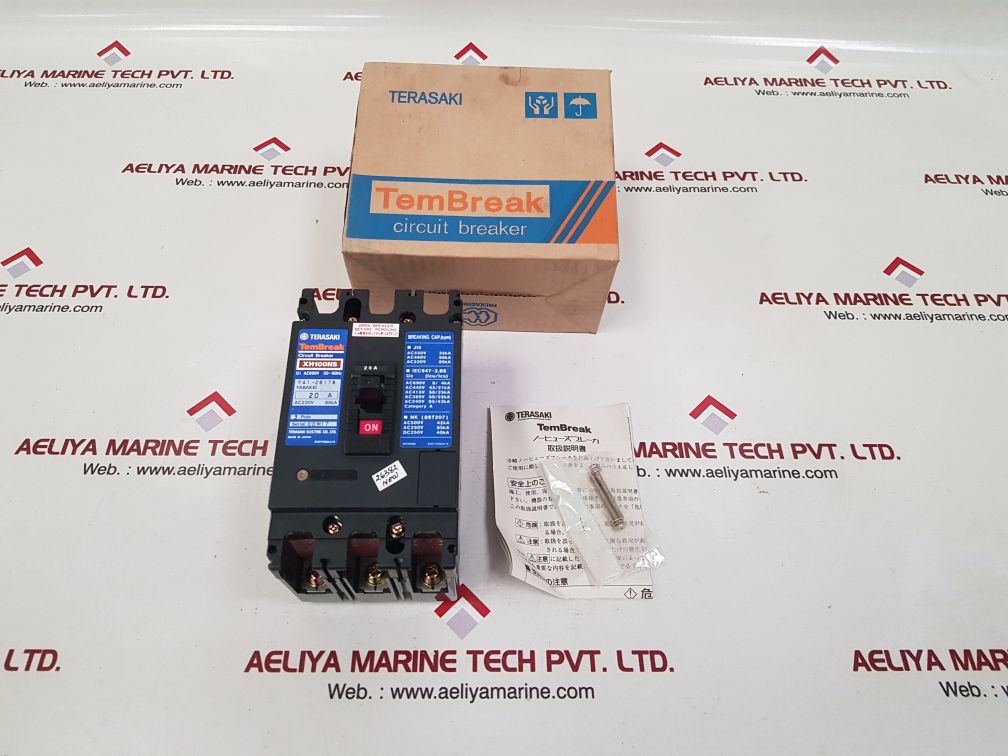 Terasaki electric xh100ns circuit breaker 20a