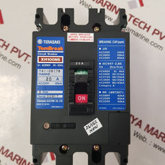 Terasaki electric xh100ns circuit breaker 20a