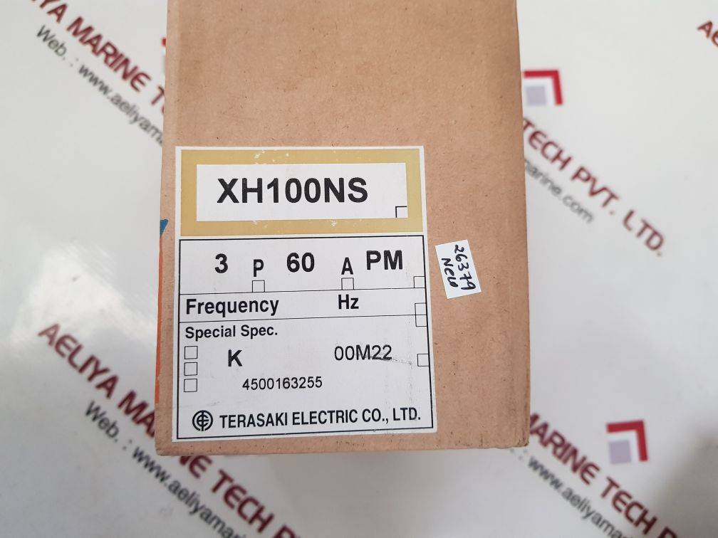 Terasaki electric xh100ns circuit breaker 60a