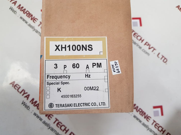 Terasaki electric xh100ns circuit breaker 60a