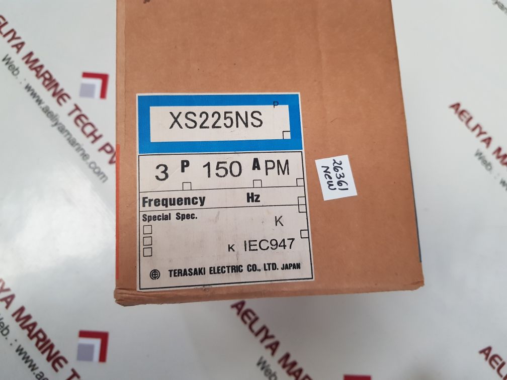 Terasaki electric xs225ns circuit breaker 150a