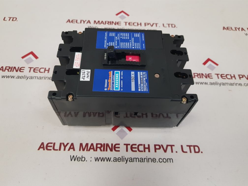 Terasaki electric xs225ns circuit breaker 150a
