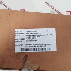 Terasaki electric tl-100f circuit breaker 40a NEW