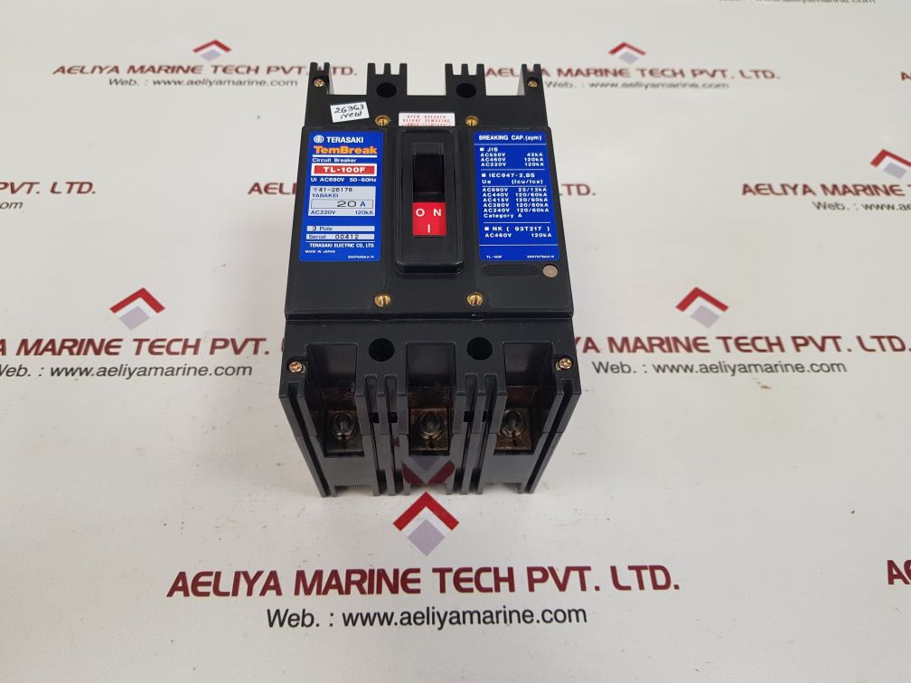 Terasaki tl-100f circuit breaker 20a