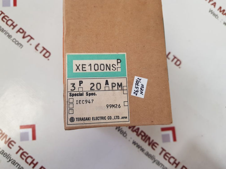 Terasaki xe100ns circuit breaker 20a