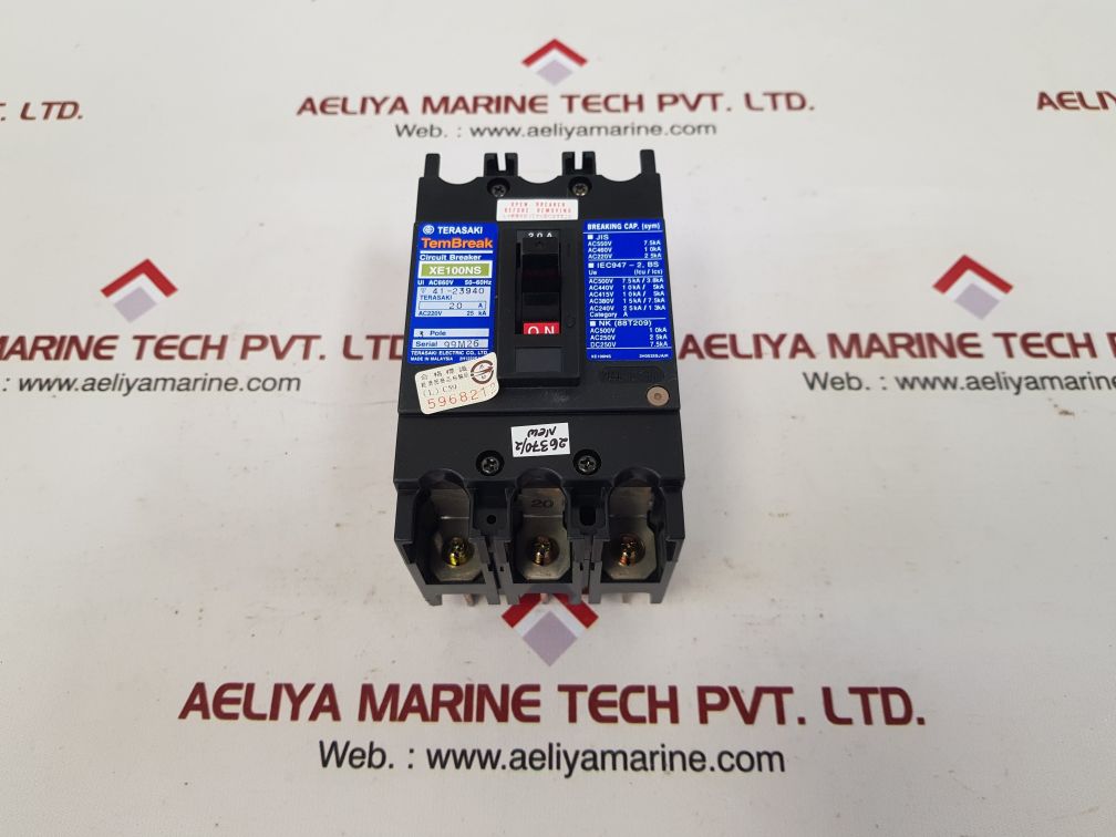 Terasaki xe100ns circuit breaker 20a
