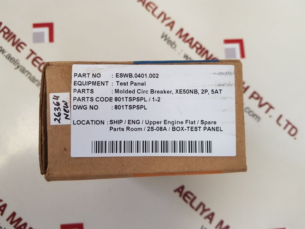 Terasaki xe50nb 2-pole circuit breaker 5a