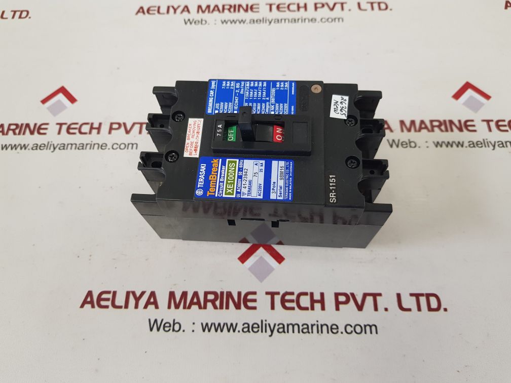 Terasaki xe100ns circuit breaker 75a