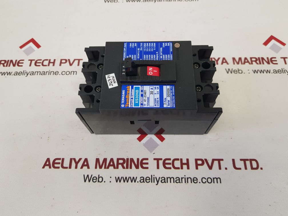 Terasaki xs30nb circuit breaker 30a