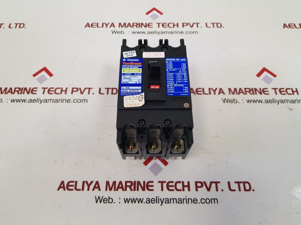 Terasaki xe100ns circuit breaker 30a