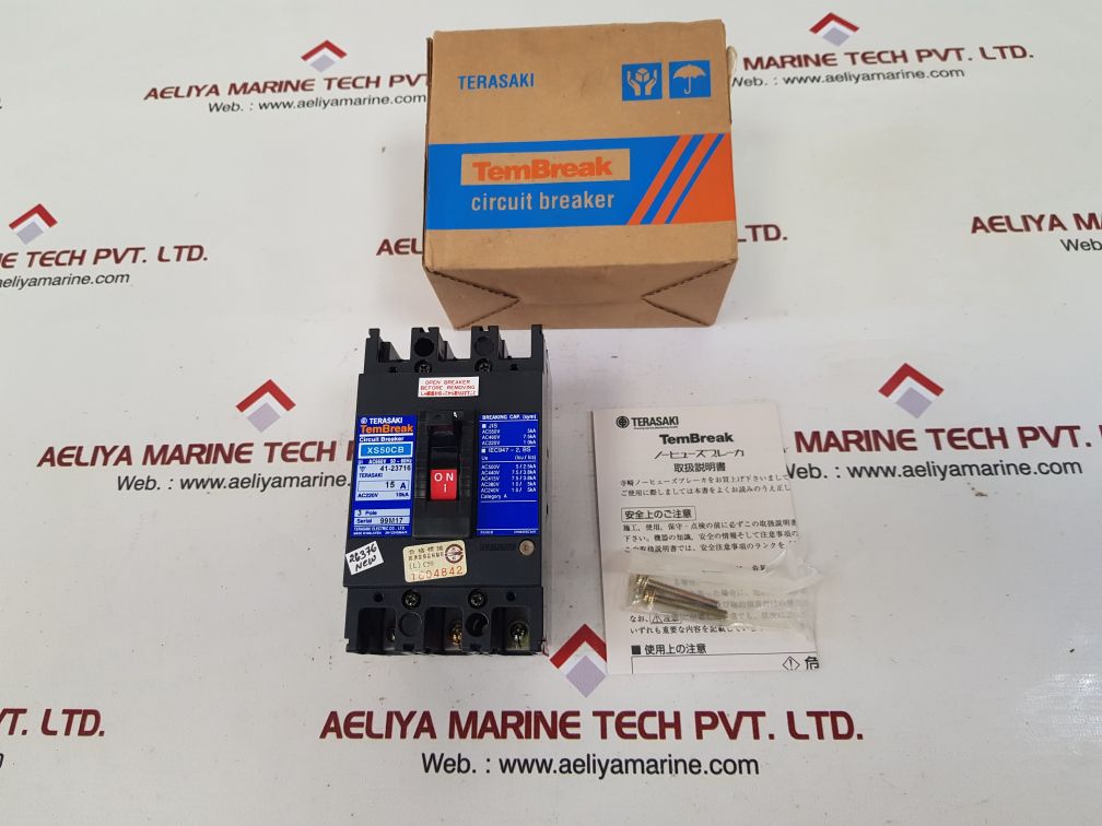 Terasaki xs50cb circuit breaker 15a