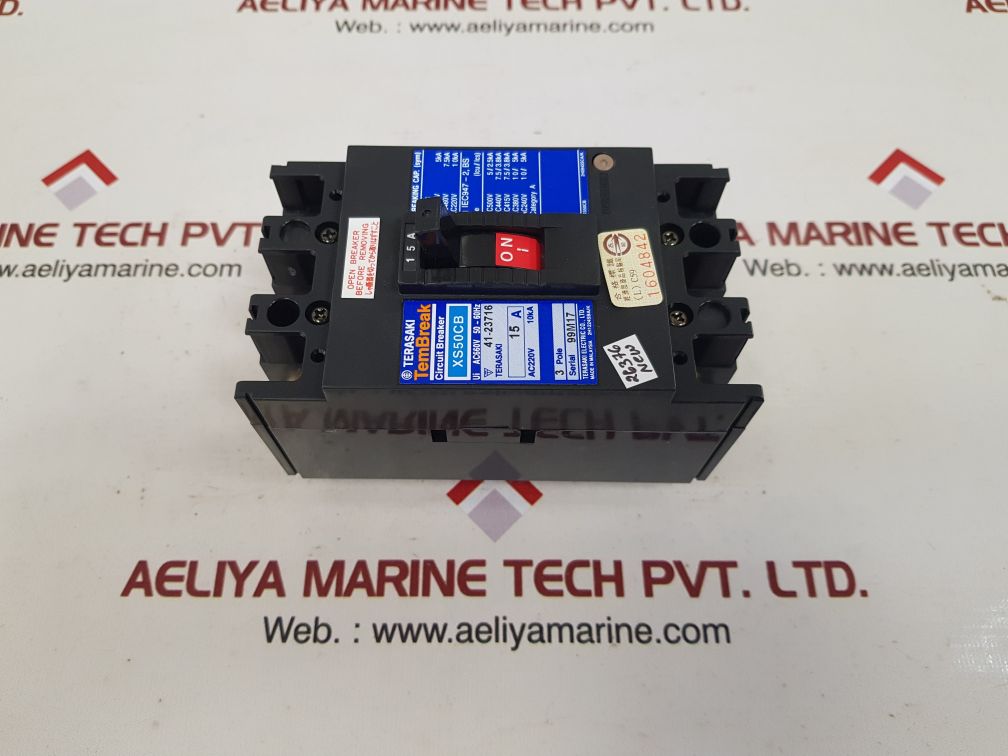 Terasaki xs50cb circuit breaker 15a