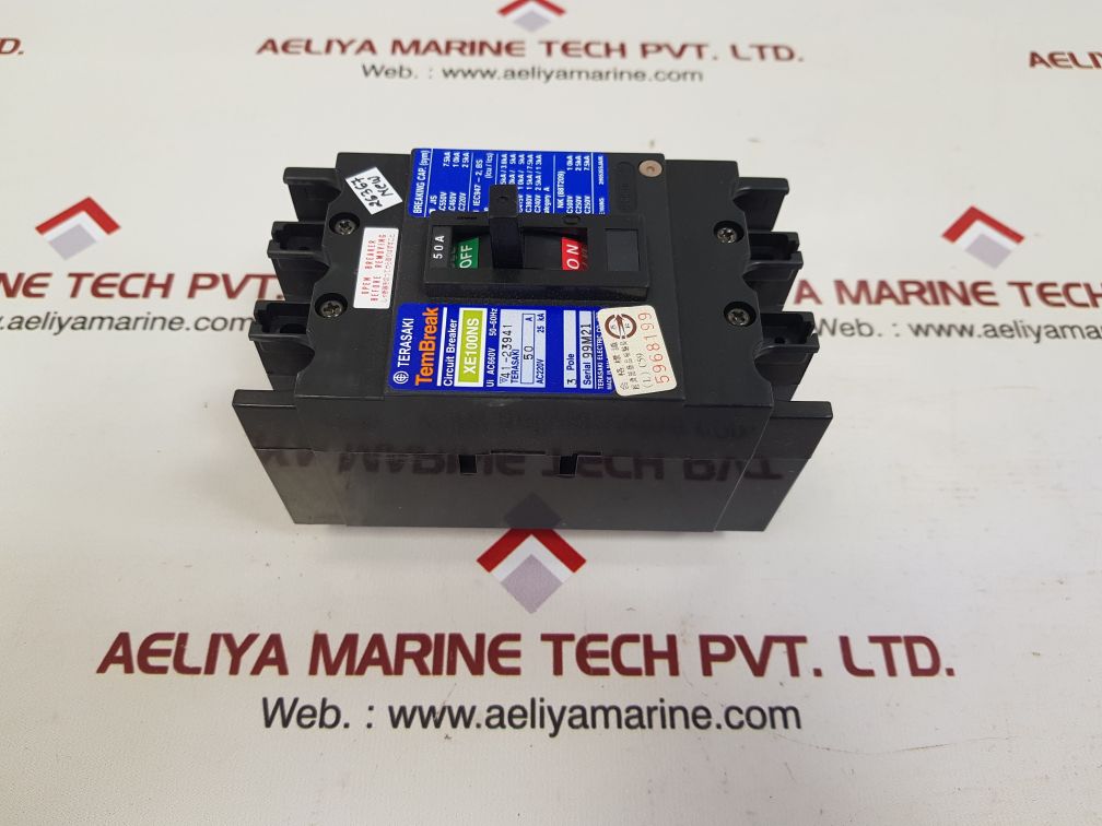Terasaki xe100ns circuit breaker 50a