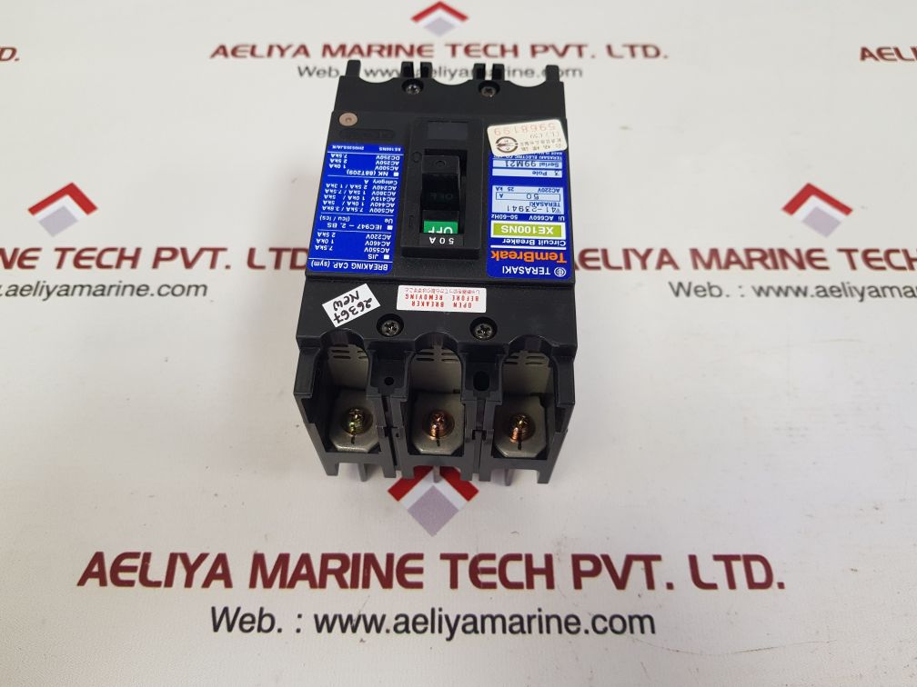 Terasaki xe100ns circuit breaker 50a