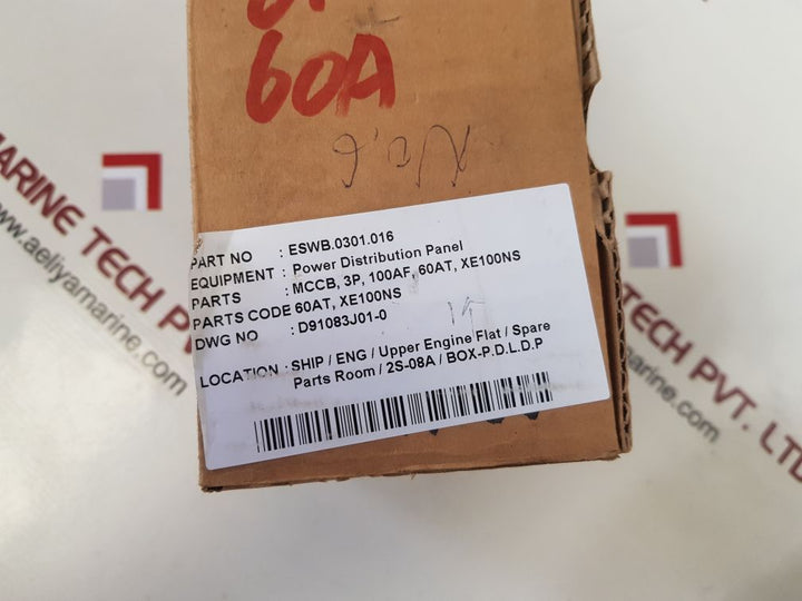 Terasaki xe100ns circuit breaker 60a