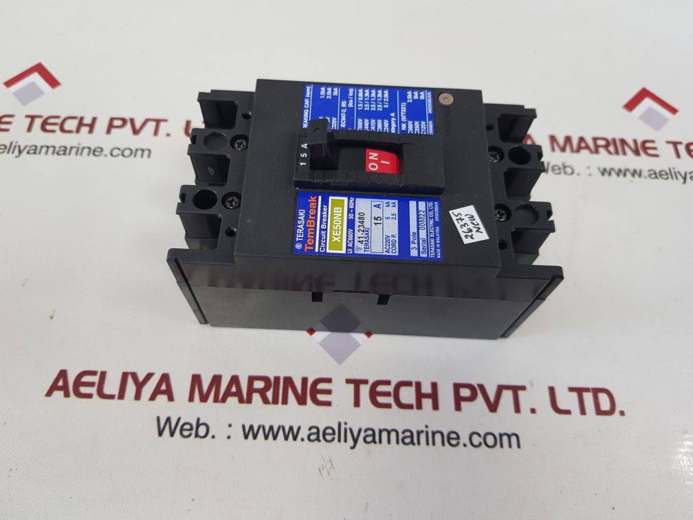 Terasaki xe50nb circuit breaker 15a