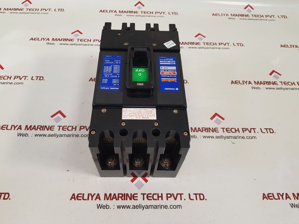 Terasaki tl-225f circuit breaker 200a Used