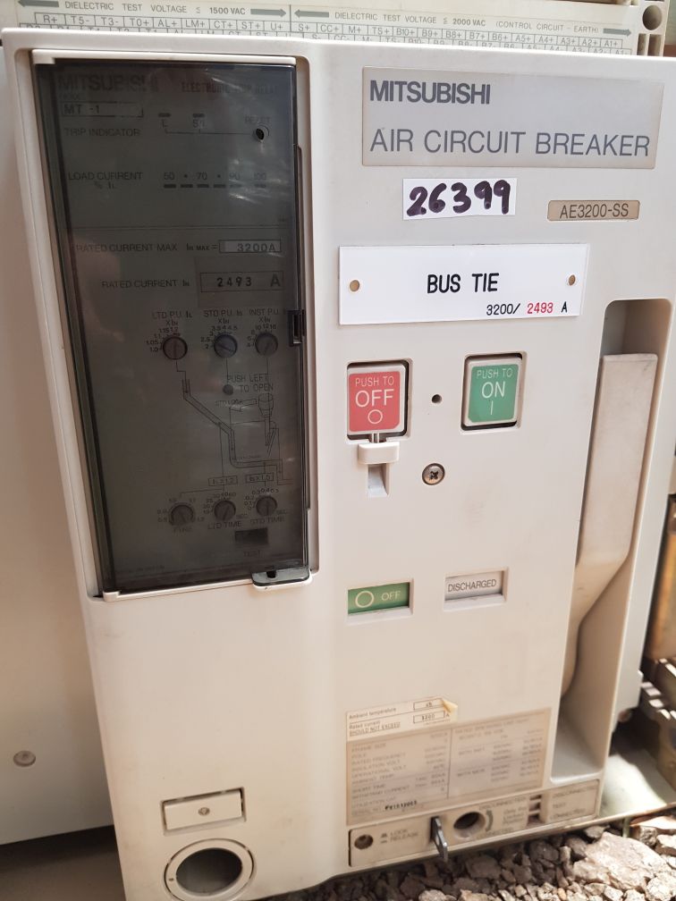 Mitsubishi ae3200-ss air circuit breaker