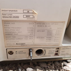 Mitsubishi ae3200-ss air circuit breaker