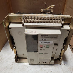 Mitsubishi ae3200-ss low voltage air circuit breaker 3200/2493 a
