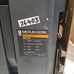 Merlin gerin masterpact m16 n1 circuit breaker