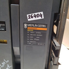 Merlin gerin masterpact m16 n1 circuit breaker str 58 u