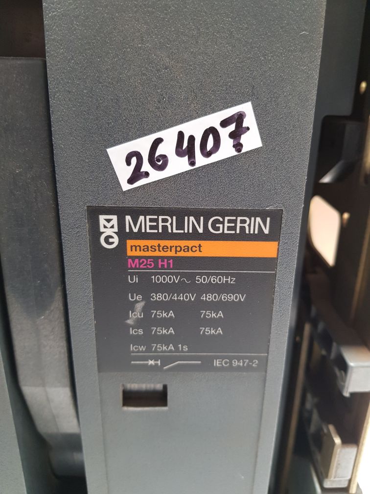 Merlin gerin m25 h1 circuit breaker