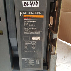 Merlin gerin masterpact mp20 h2 circuit breaker