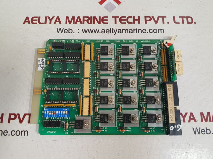 Hyundai sub-k086 pipc card 204c1123