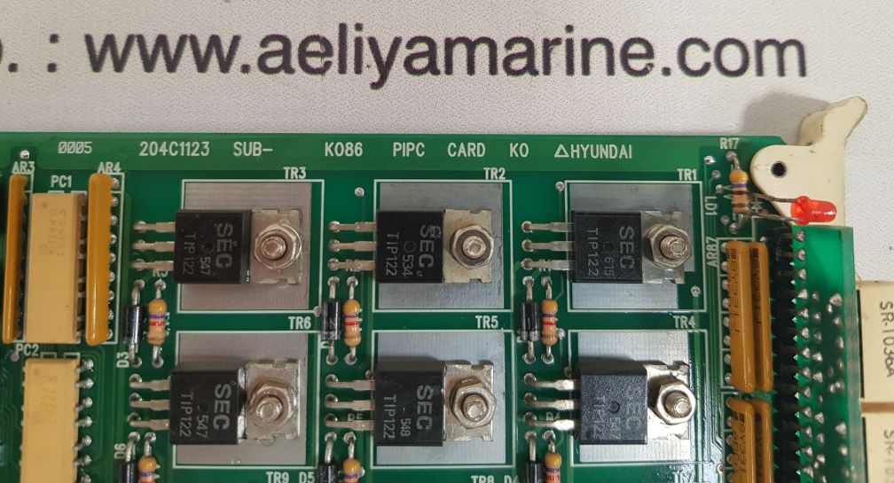 Hyundai sub-k086 pipc card 204c1123