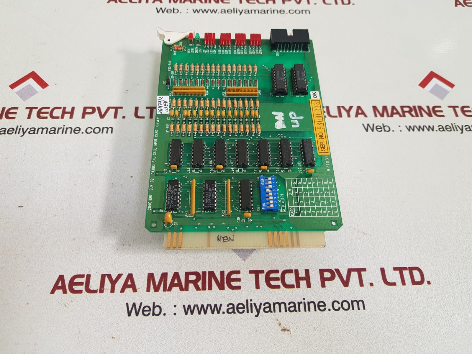 Hyundai sub-02 204c1108 e/l call input card