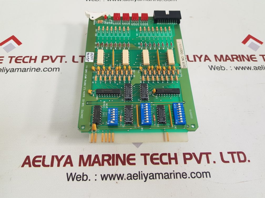 Hyundai sub-02 204c1113 e/l digital input card