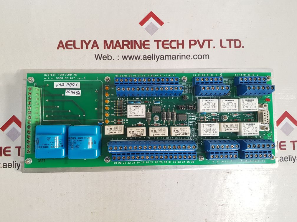 Ulstein 5880-pc1017 rev.b signal common pcb card 