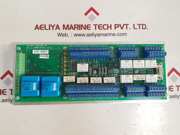 Ulstein 5880-pc1017 rev.b signal common pcb card 
