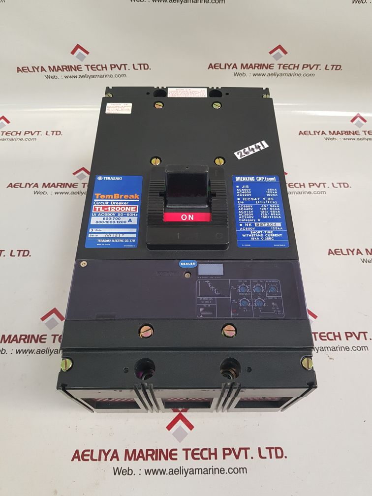 Terasaki tl-1200ne circuit breaker