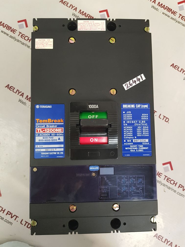 Terasaki tl-1200ne circuit breaker