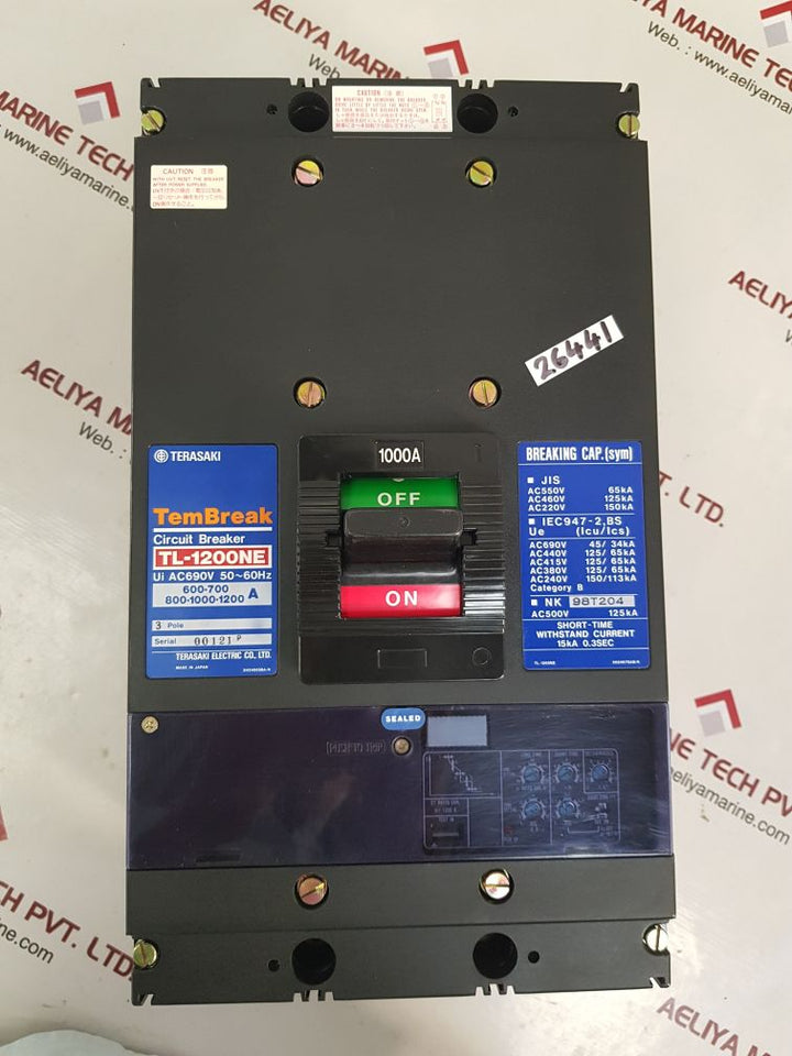 Terasaki tl-1200ne circuit breaker