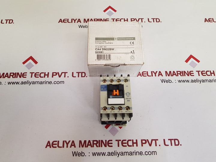 Telemecanique ca4 dn22 control relay ca4 dn22bw
