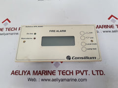 Consilium salwico mn3000 fire alarm panel