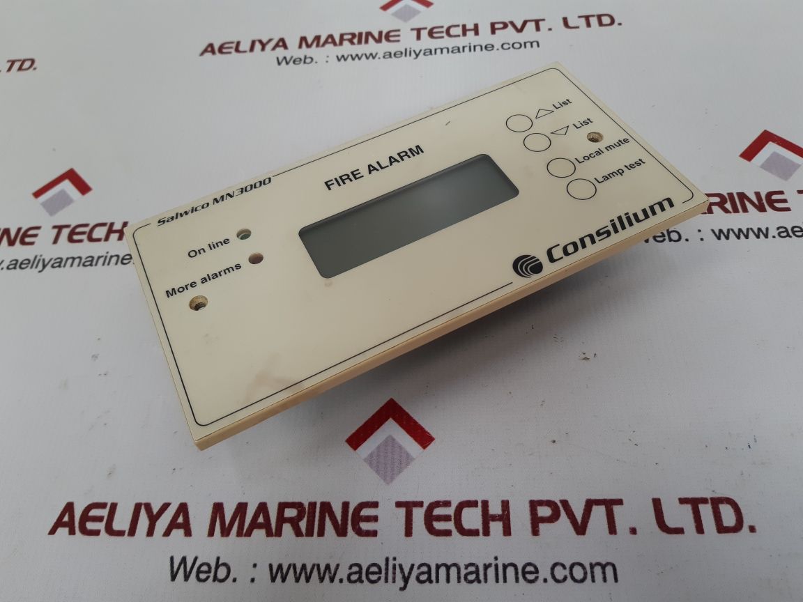 Consilium salwico mn3000 fire alarm panel